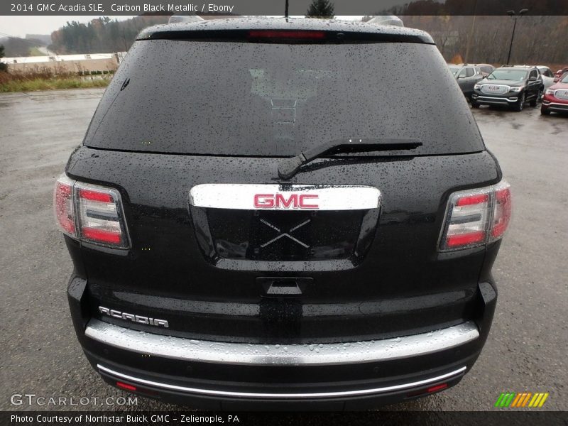 Carbon Black Metallic / Ebony 2014 GMC Acadia SLE