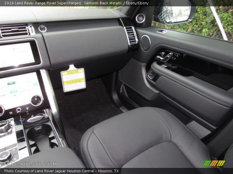 Dashboard of 2019 Range Rover Supercharged