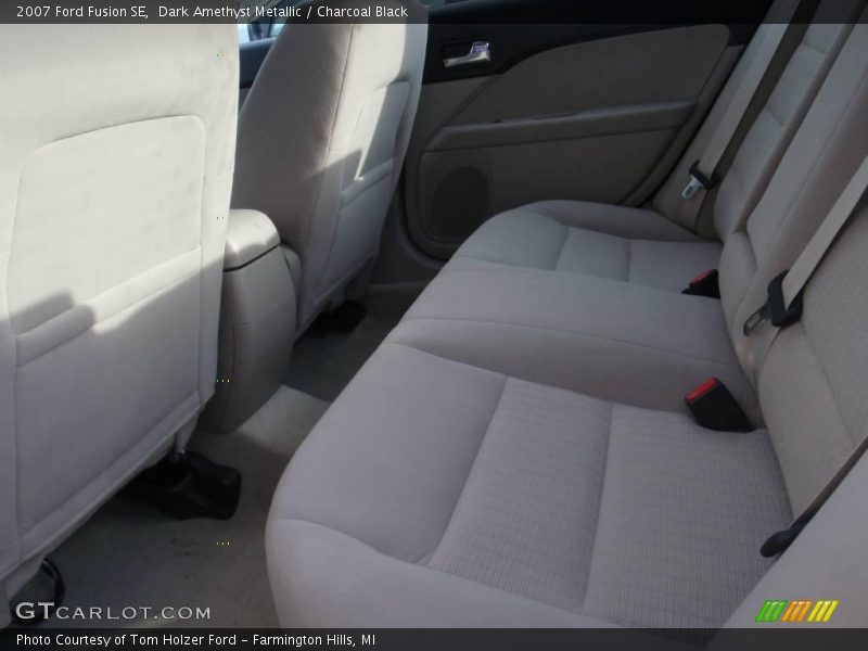 Dark Amethyst Metallic / Charcoal Black 2007 Ford Fusion SE