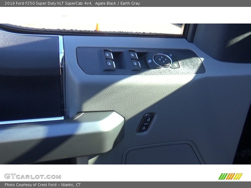 Agate Black / Earth Gray 2019 Ford F250 Super Duty XLT SuperCab 4x4