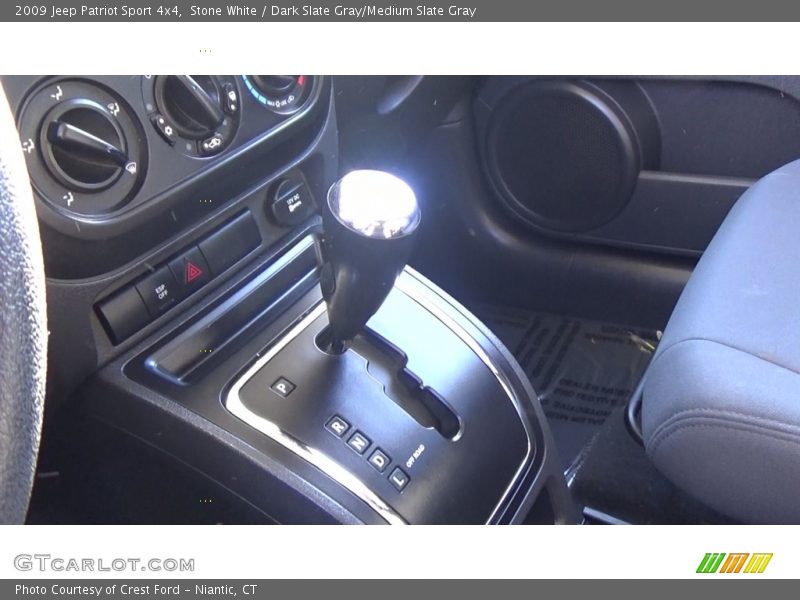 Stone White / Dark Slate Gray/Medium Slate Gray 2009 Jeep Patriot Sport 4x4