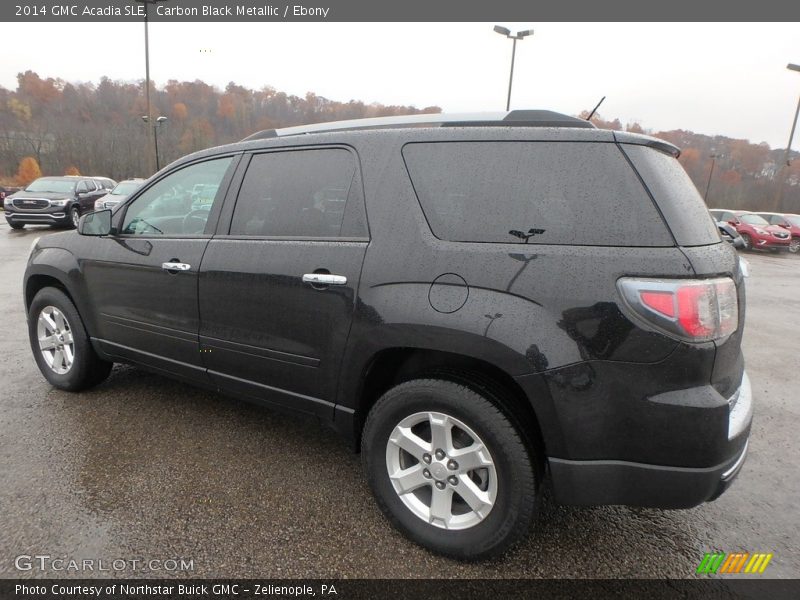 Carbon Black Metallic / Ebony 2014 GMC Acadia SLE