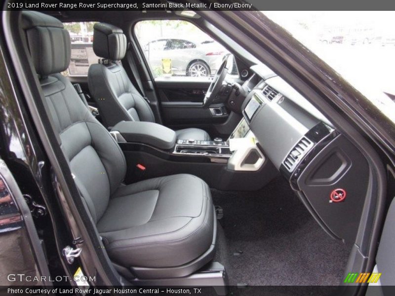 Front Seat of 2019 Range Rover Supercharged