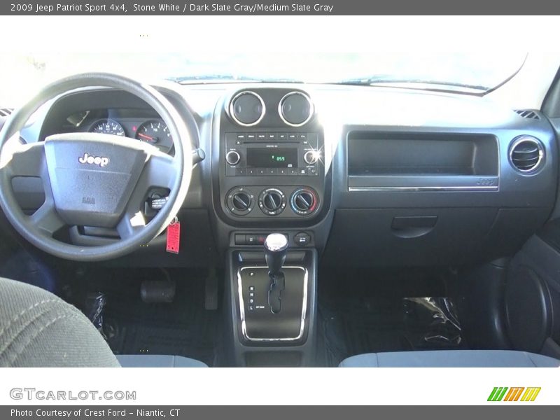 Stone White / Dark Slate Gray/Medium Slate Gray 2009 Jeep Patriot Sport 4x4
