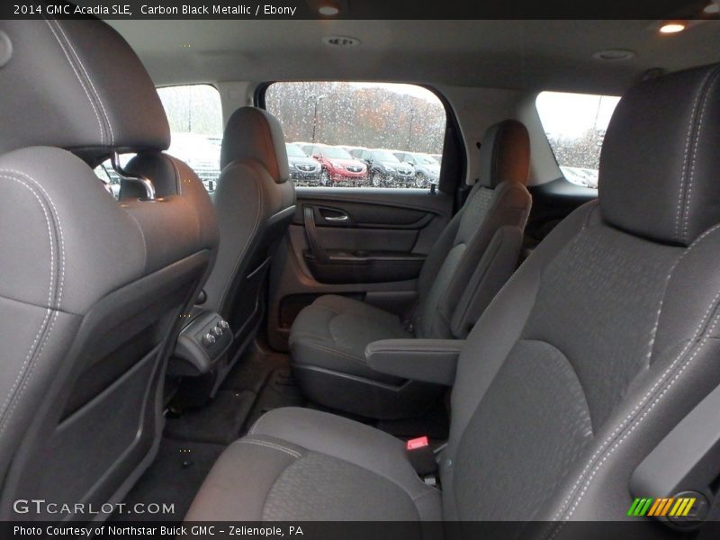 Carbon Black Metallic / Ebony 2014 GMC Acadia SLE