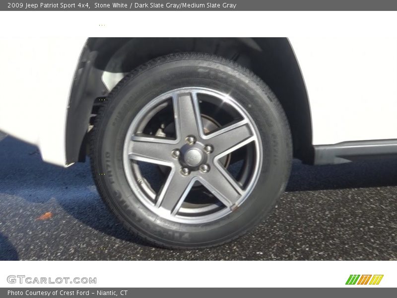 Stone White / Dark Slate Gray/Medium Slate Gray 2009 Jeep Patriot Sport 4x4