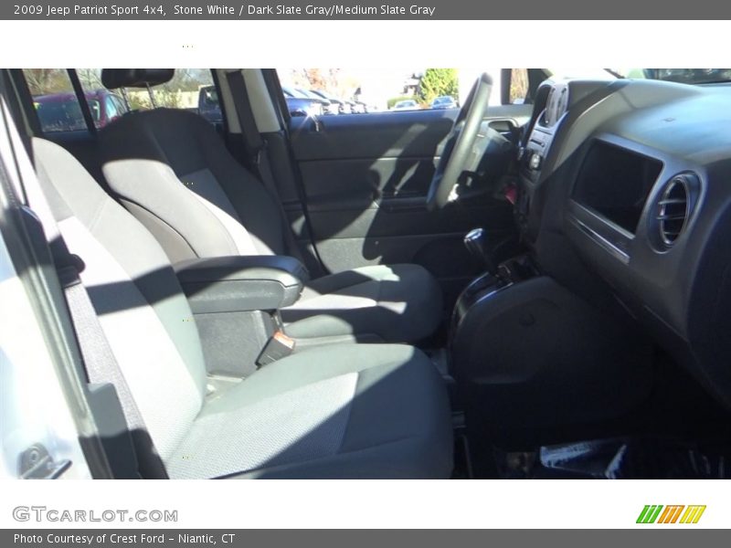 Stone White / Dark Slate Gray/Medium Slate Gray 2009 Jeep Patriot Sport 4x4