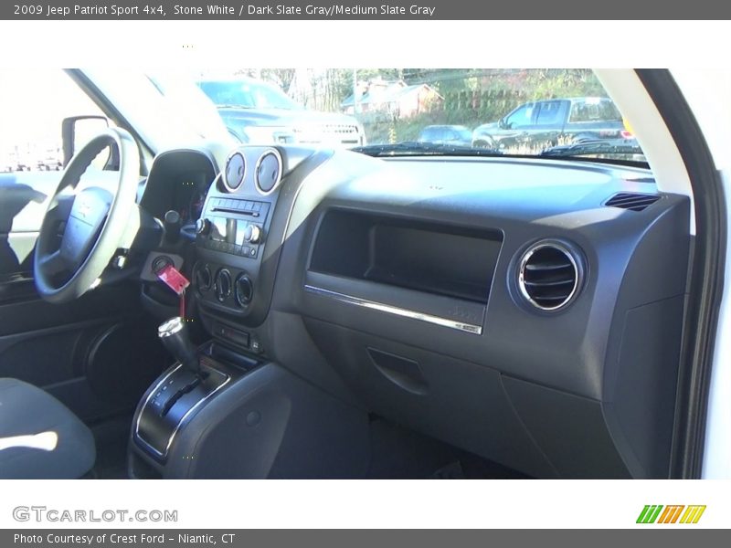 Stone White / Dark Slate Gray/Medium Slate Gray 2009 Jeep Patriot Sport 4x4