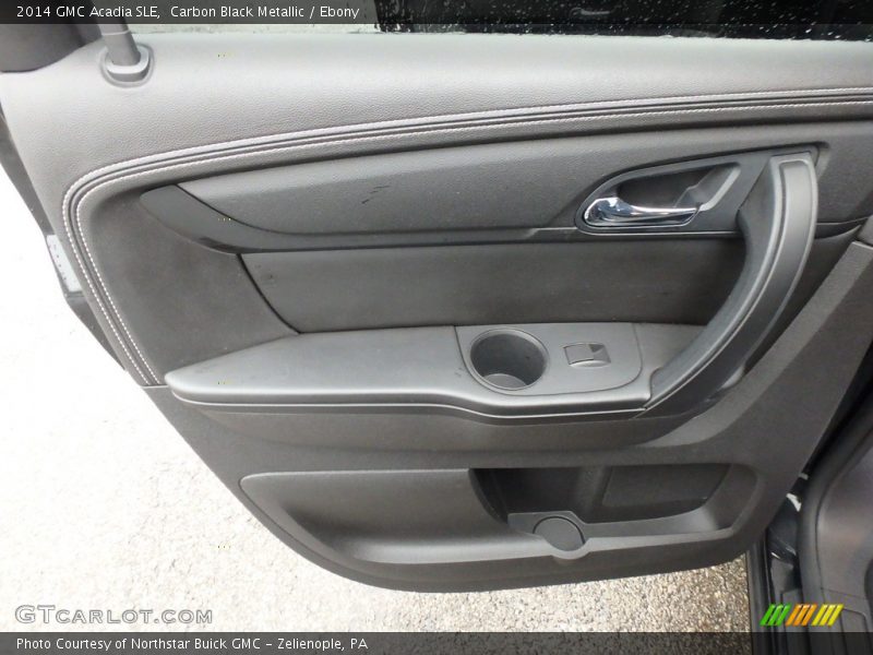 Carbon Black Metallic / Ebony 2014 GMC Acadia SLE