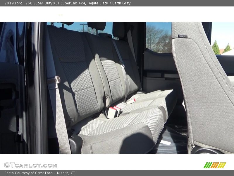 Agate Black / Earth Gray 2019 Ford F250 Super Duty XLT SuperCab 4x4