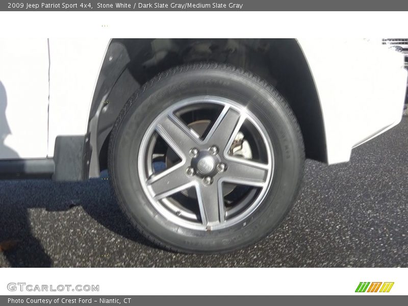 Stone White / Dark Slate Gray/Medium Slate Gray 2009 Jeep Patriot Sport 4x4