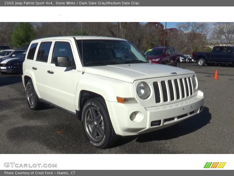 Stone White / Dark Slate Gray/Medium Slate Gray 2009 Jeep Patriot Sport 4x4
