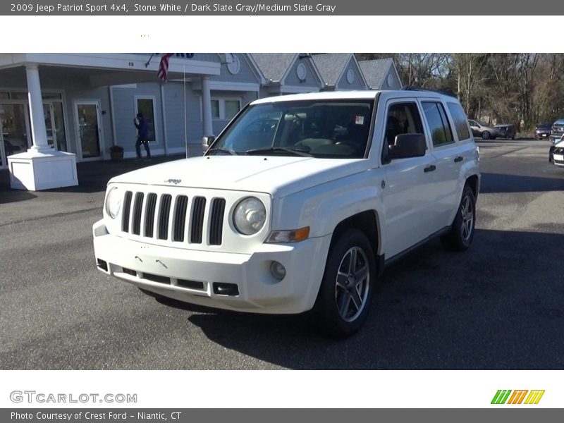 Stone White / Dark Slate Gray/Medium Slate Gray 2009 Jeep Patriot Sport 4x4