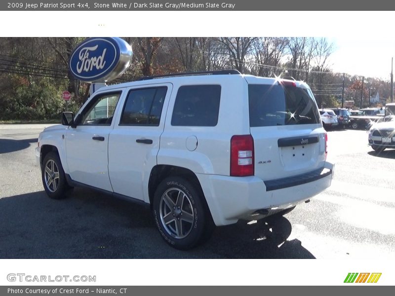 Stone White / Dark Slate Gray/Medium Slate Gray 2009 Jeep Patriot Sport 4x4