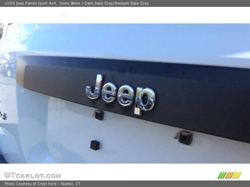 Stone White / Dark Slate Gray/Medium Slate Gray 2009 Jeep Patriot Sport 4x4