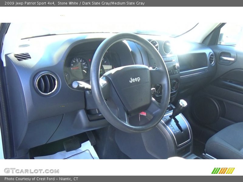 Stone White / Dark Slate Gray/Medium Slate Gray 2009 Jeep Patriot Sport 4x4