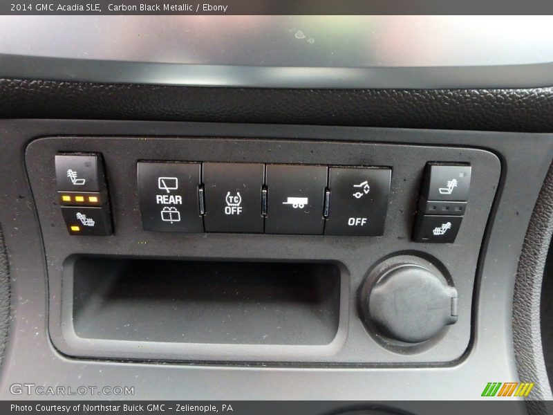 Carbon Black Metallic / Ebony 2014 GMC Acadia SLE