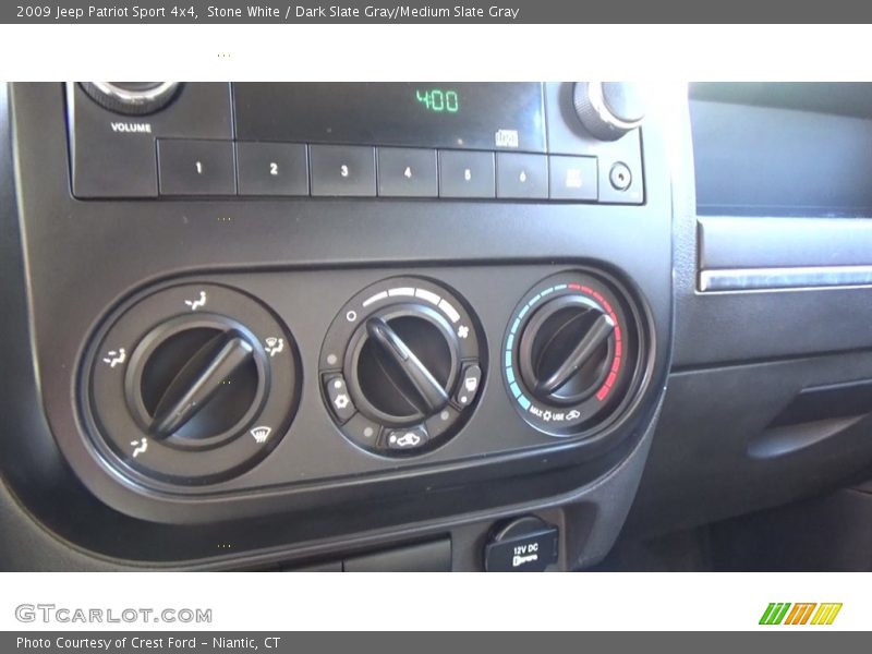 Stone White / Dark Slate Gray/Medium Slate Gray 2009 Jeep Patriot Sport 4x4