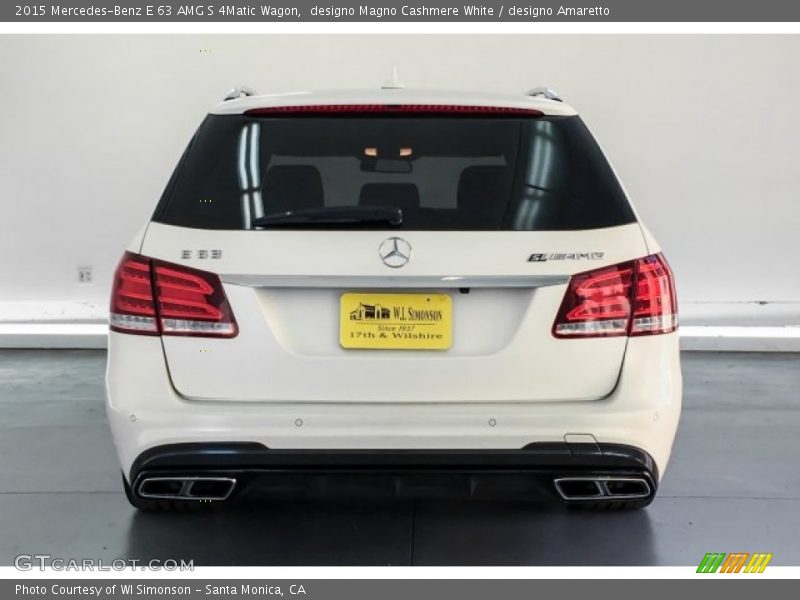 designo Magno Cashmere White / designo Amaretto 2015 Mercedes-Benz E 63 AMG S 4Matic Wagon