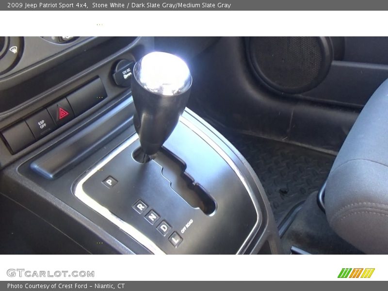Stone White / Dark Slate Gray/Medium Slate Gray 2009 Jeep Patriot Sport 4x4