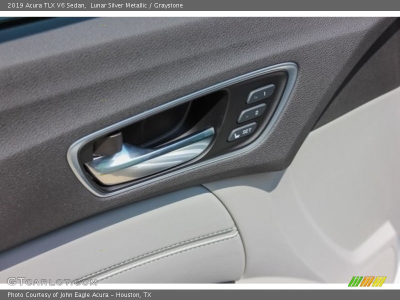 Lunar Silver Metallic / Graystone 2019 Acura TLX V6 Sedan