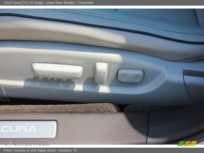 Lunar Silver Metallic / Graystone 2019 Acura TLX V6 Sedan