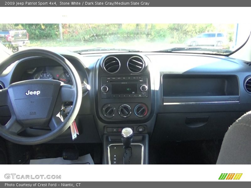 Stone White / Dark Slate Gray/Medium Slate Gray 2009 Jeep Patriot Sport 4x4