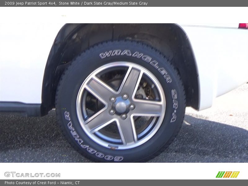 Stone White / Dark Slate Gray/Medium Slate Gray 2009 Jeep Patriot Sport 4x4
