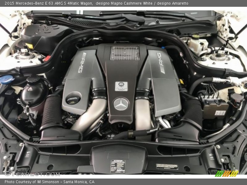  2015 E 63 AMG S 4Matic Wagon Engine - 5.5 Liter AMG DI biturbo DOHC 32-Valve VVT V8