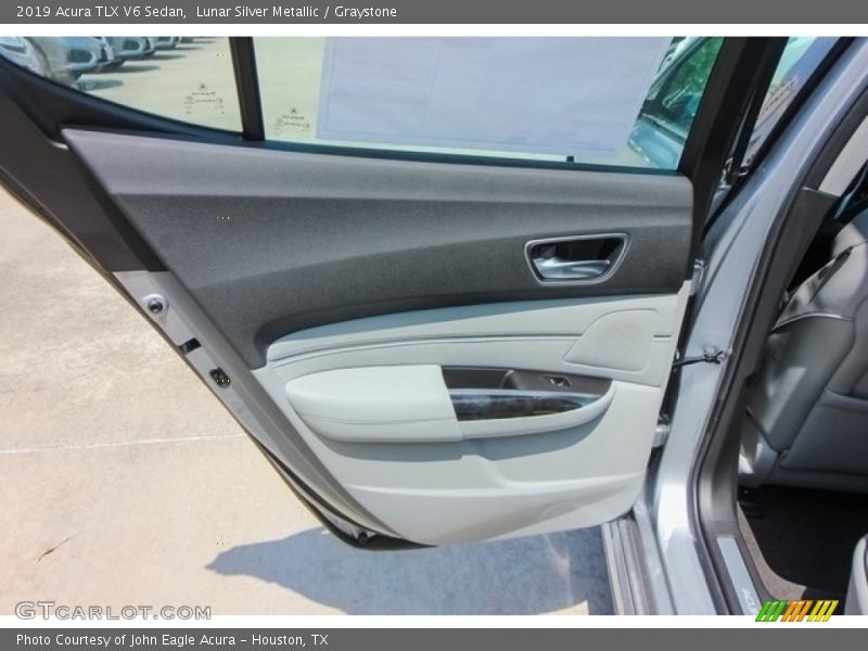 Lunar Silver Metallic / Graystone 2019 Acura TLX V6 Sedan