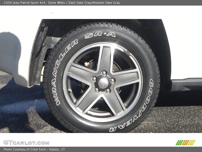 Stone White / Dark Slate Gray/Medium Slate Gray 2009 Jeep Patriot Sport 4x4