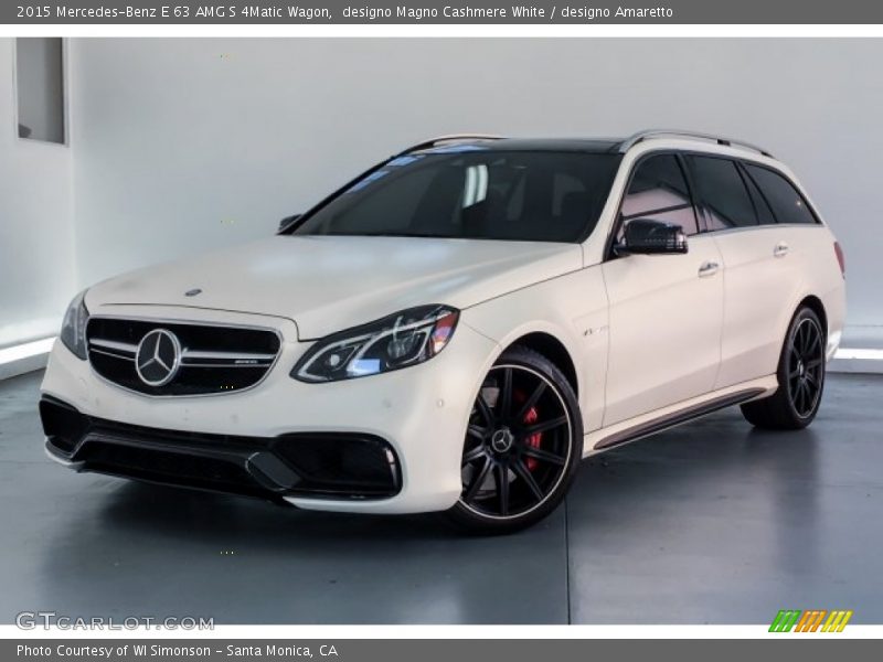 Front 3/4 View of 2015 E 63 AMG S 4Matic Wagon