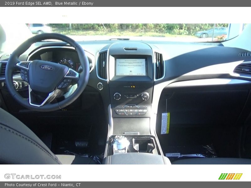 Blue Metallic / Ebony 2019 Ford Edge SEL AWD