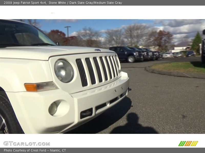 Stone White / Dark Slate Gray/Medium Slate Gray 2009 Jeep Patriot Sport 4x4