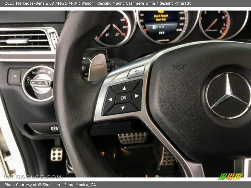  2015 E 63 AMG S 4Matic Wagon Steering Wheel