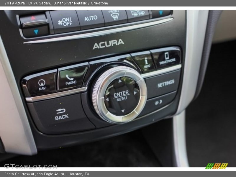 Lunar Silver Metallic / Graystone 2019 Acura TLX V6 Sedan