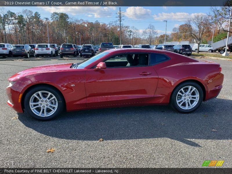 Garnet Red Tintcoat / Jet Black 2019 Chevrolet Camaro LT Coupe