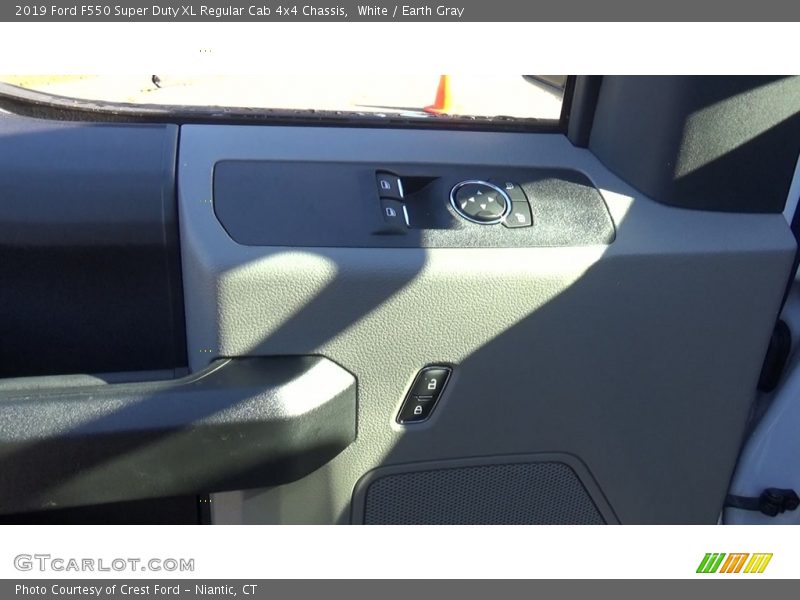 White / Earth Gray 2019 Ford F550 Super Duty XL Regular Cab 4x4 Chassis
