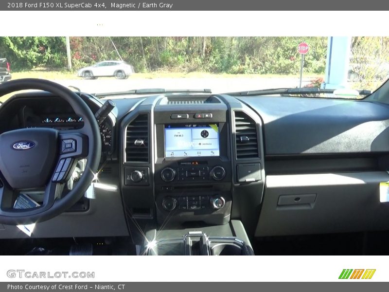Magnetic / Earth Gray 2018 Ford F150 XL SuperCab 4x4