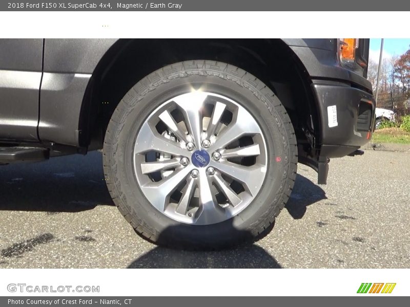 Magnetic / Earth Gray 2018 Ford F150 XL SuperCab 4x4