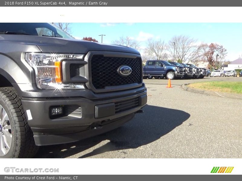 Magnetic / Earth Gray 2018 Ford F150 XL SuperCab 4x4