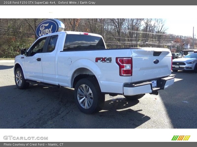 Oxford White / Earth Gray 2018 Ford F150 STX SuperCab 4x4