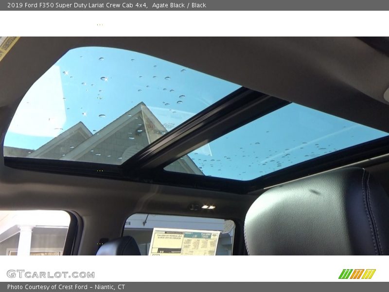 Agate Black / Black 2019 Ford F350 Super Duty Lariat Crew Cab 4x4