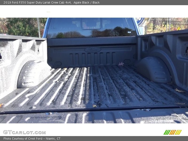 Agate Black / Black 2019 Ford F350 Super Duty Lariat Crew Cab 4x4