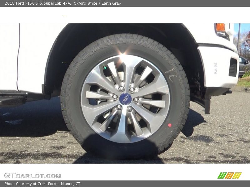 Oxford White / Earth Gray 2018 Ford F150 STX SuperCab 4x4