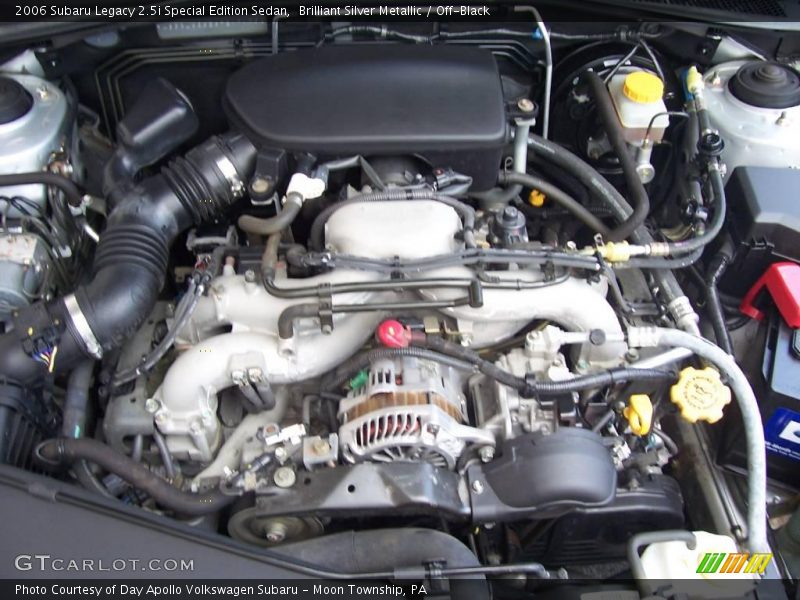 Brilliant Silver Metallic / Off-Black 2006 Subaru Legacy 2.5i Special Edition Sedan