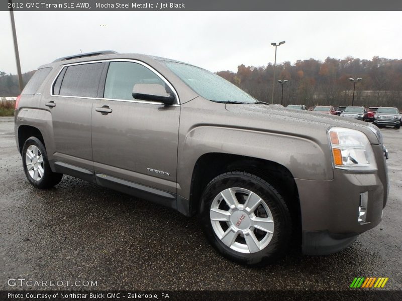 Mocha Steel Metallic / Jet Black 2012 GMC Terrain SLE AWD