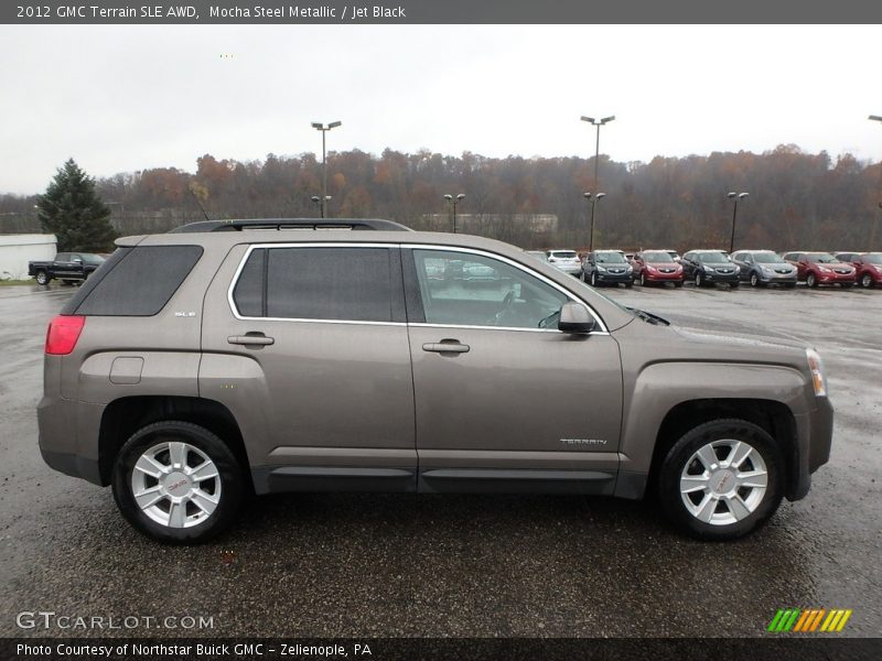 Mocha Steel Metallic / Jet Black 2012 GMC Terrain SLE AWD