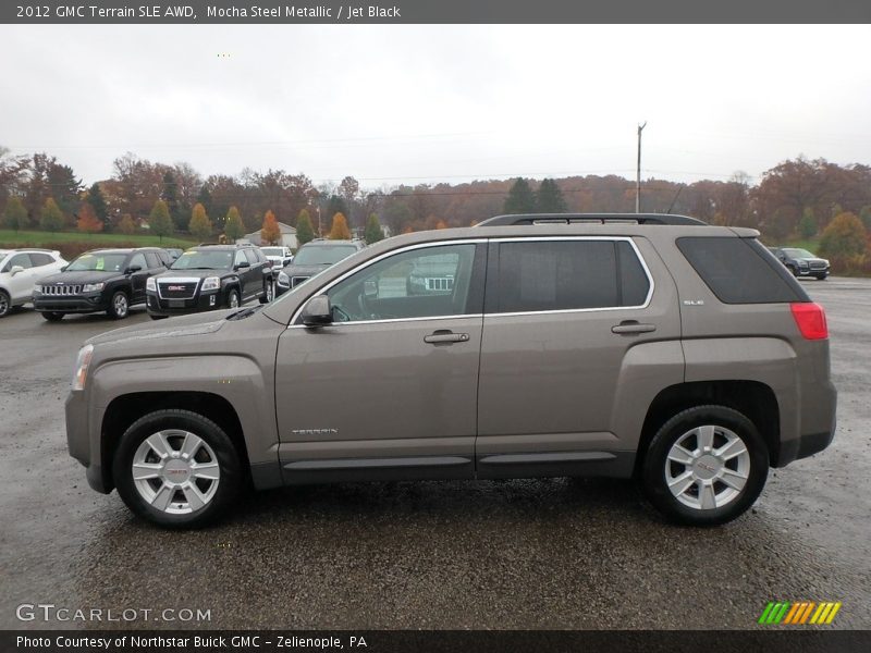 Mocha Steel Metallic / Jet Black 2012 GMC Terrain SLE AWD