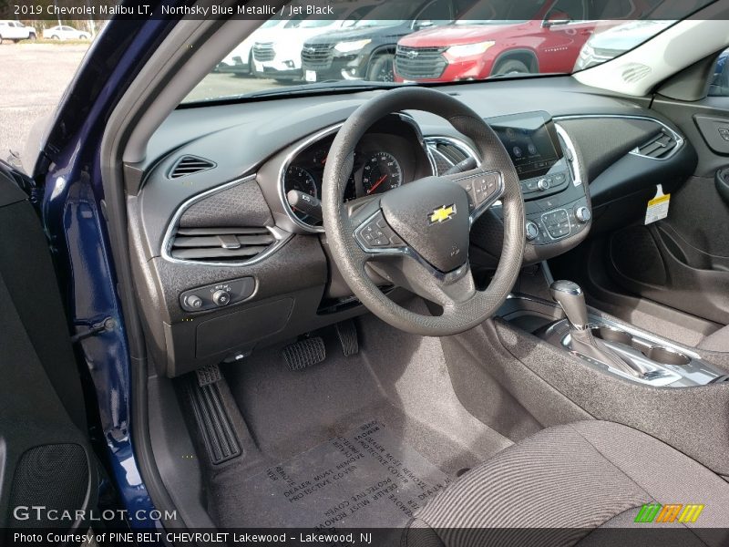 Northsky Blue Metallic / Jet Black 2019 Chevrolet Malibu LT